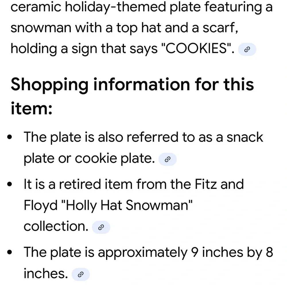 Fitz and Floyd Festive Snowman with Holly Canapé Plate Red/Green/Black EUC